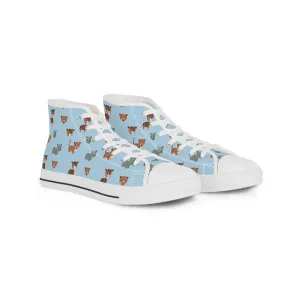 Baby Animals Men's High Top Sneakers