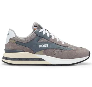 Boss Kurt Runner sdme Trainers - Medium Grey