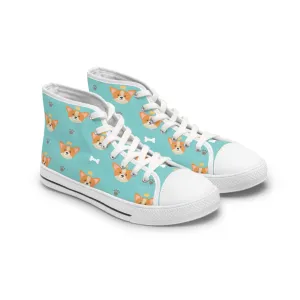 Dog and Bones Women's High Top Sneakers