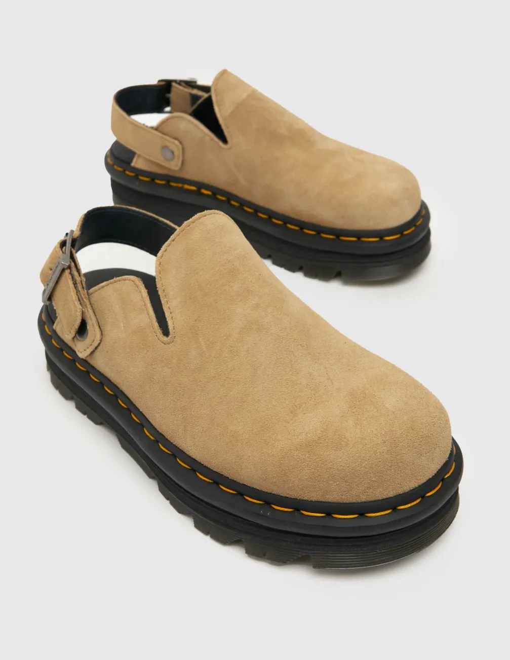 DR. MARTENS ZEBZAG BEIGE SUEDE