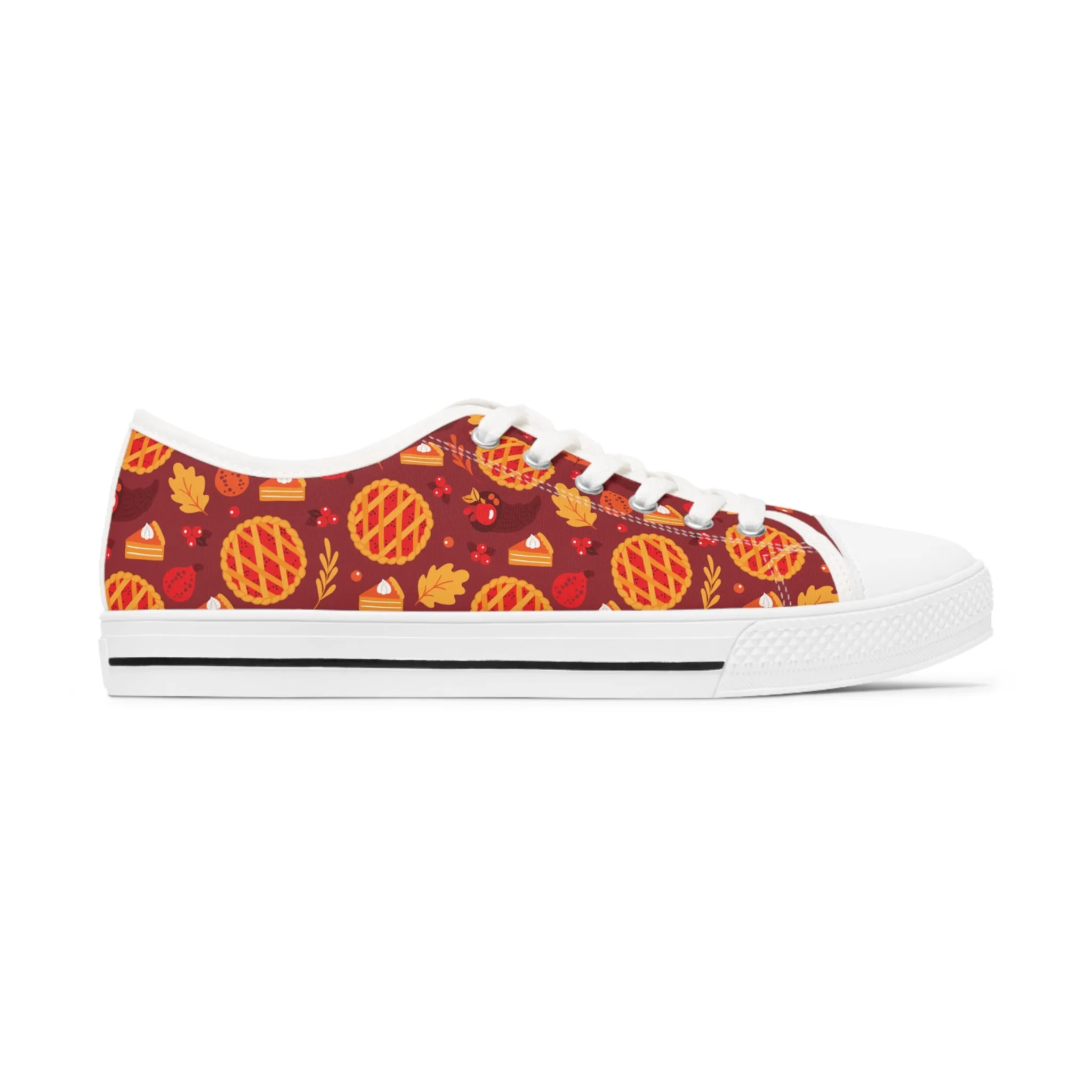 Thanksgiving Day Women's Low Top Sneakers