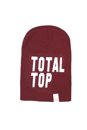 Total Top Beanie- Burgandy